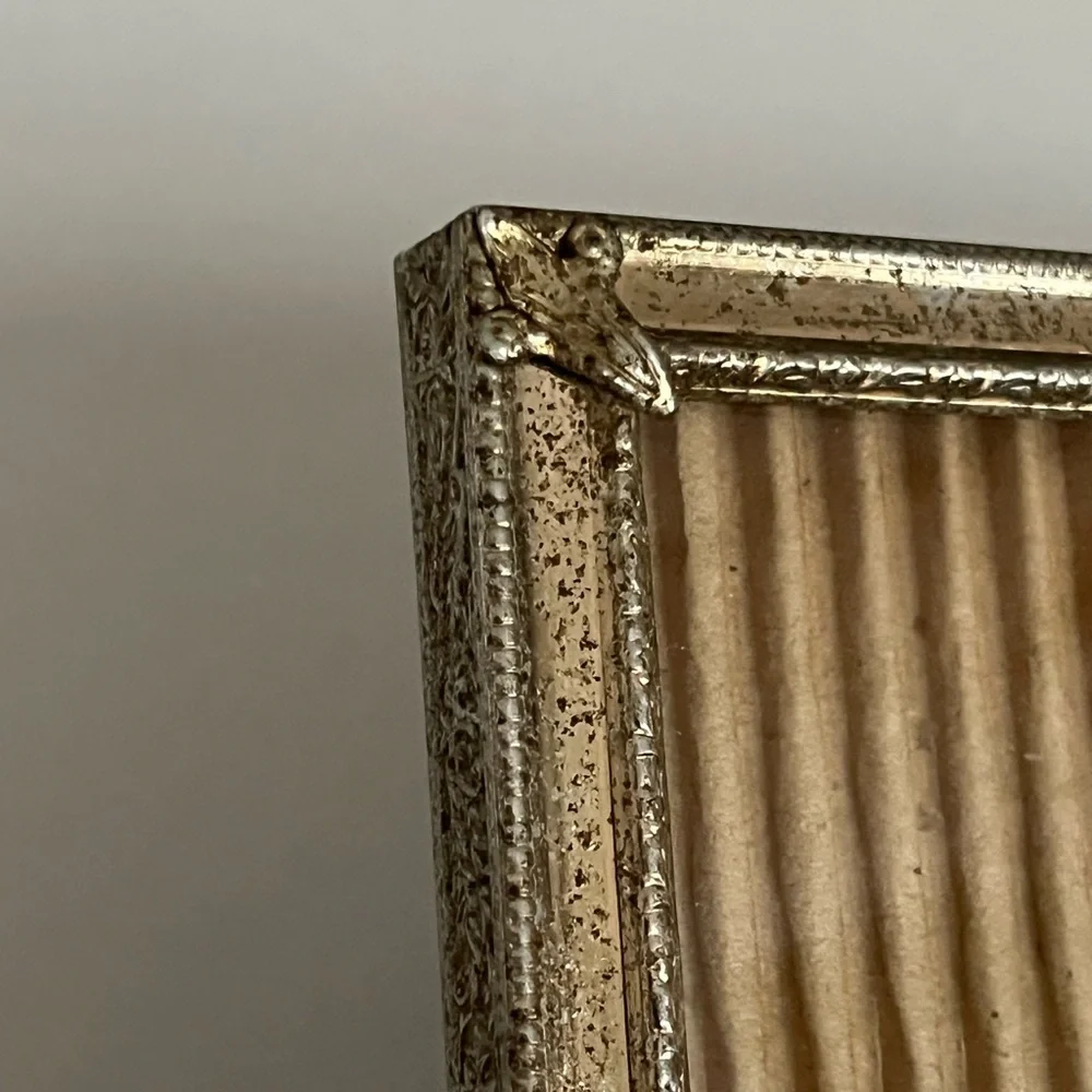 Vintage Gold Metal Photo Frame